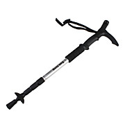  New Retractable Aluminum Walking Stick 9 LED Flashlight