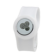  Children's Waterproof Quartz Tape Bracelet Watch with White Band