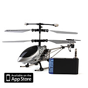  3 Channel I-Helicopter 777-172 with Gyro Controlled by iPhone/iPad/iPod Touch(Sliver)