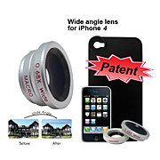  0.68X Wide Angle Lens with Macro for Apple iPhone 4 - iPhone Back Case Included