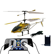  3 Channel i-Helicopter with Gyro Controlled by iPhone/iPad/iPod iTouch (Yellow)