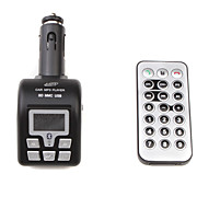  1.0" LCD A2DP Bluetooth MP3 Player FM Transmitter with Caller ID Hands free (SD/MMC/USB/2.5mm)