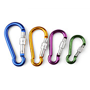  Gourd-Shaped Aluminum Carabiner(Color Assorted)