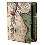  Unique Protective Earth Grain PU Leather Case & Stand for iPad 2 (Green)