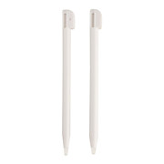  Pair of Replacement Stylus Pens for Nintendo DSL (White)