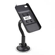  Mobile Holder with Adjustable Bending for iPhone 4 / 4S (Black)