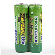  2500mAh 1.6V Ni-ZN AA Battery (Pair Package)