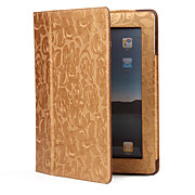  Elegant Leather Case Stand for Apple iPad 2 - Golden