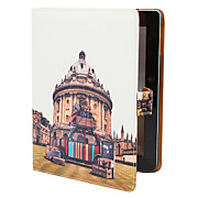  Novelty PU Leather Case with Stand for iPad 2 (Church)