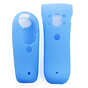  Protective Silicone Skin Case for PS3 Move Controller Set (Blue)