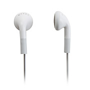  Retro Stereo Earphones (White)