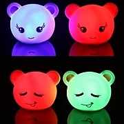  Bear Style Mood Light with Expression (Assorted Colors)