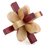  Wooden Lilac IQ Magic Cube Puzzle