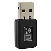  Wireless Mini USB Network Dongle (802.11n, 150 Mbps, Black)