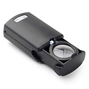  30X 21mm Jewelry Magnifier Loupe with LED Light