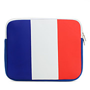  Protective PU Leather Case and Pouch Bag for Apple the New iPad, iPad 2 and iPad (Flag of France)