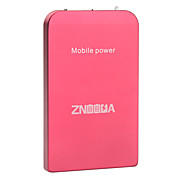  All-in-one Portable Battery with Cigarette Charger for iPad, iPhone, iPod and Mobile Phones (Red, 3500mAh)