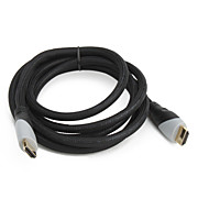  HDMI Ver. 1.4 Cable for PS3 and Xbox 360 (1.8M, OD 7.3mm, Black)