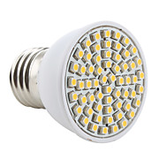  E27 3528 SMD 60-LED 200Lm Warm White Light Bulb 230V
