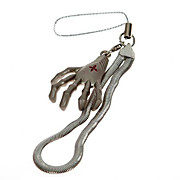  Animation Metal Cell Phone Strap - Terrorist Skeleton Hand