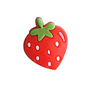  Dustproof 3.7mm Earphone Plug for Cellphone (Strawberry)