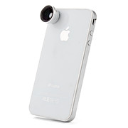  Detachable 0.67X Wide Angle Macro Lens for iPhone 4, 4S, the New iPad and Samsung i9220 (Blue Film)