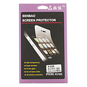  diamant avant et arrière de protection écran anti-radiations pour iPhone 4 et 4s