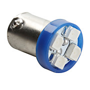  BA9S 5050 SMD 4-LED Blue Light Bulb for Car (DC 12V,Set of 2 pcs)