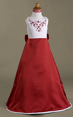 NEASA - Kleid für Blumenmädchen aus Satin