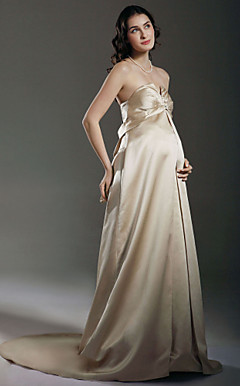 JANNA - Kleid für die Braut aus Satin
