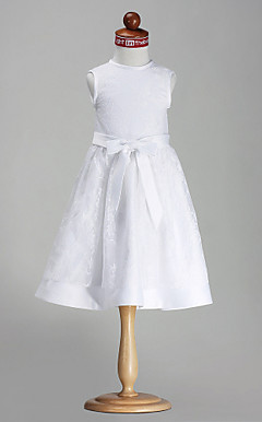 PHEDRA - Kleid für Blumenmädchen aus Satin
