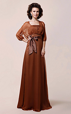 BUCKS - Vestido de Damas em Chifon com Xale