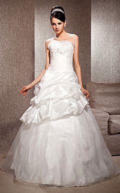 ROTRAUD - Vestido de Noiva em Organza e Tafetá
