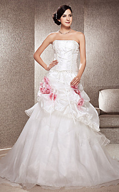 YEKATERINA - Trouwjurk van Organza en Taf