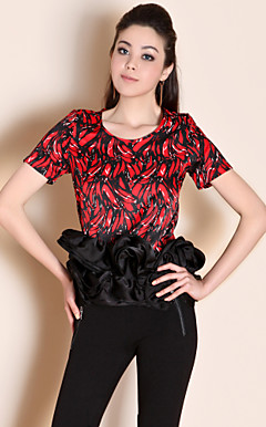 ts camadas onda blusa camisa (mais cores)