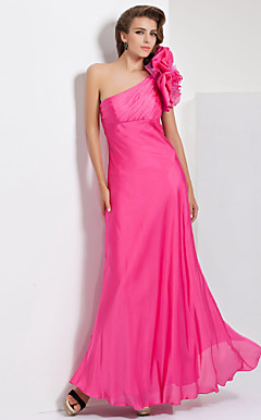 HENRIETTA - kjole til kveld i Chiffon og Satin