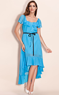 ts orlo asimmetrico ruffle maxi dress coda