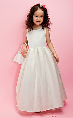 CHERIE - Kleid für Blumenmädchen aus Satin
