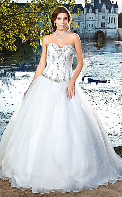 VIORICA - Vestido de Novia de Organza y Satén