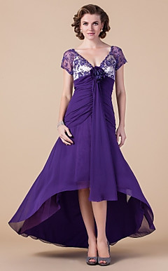 NASTASYA - Vestido de Damas em Chifon