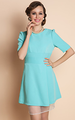 TS Simplicity Layered Ruffle Hem Dress