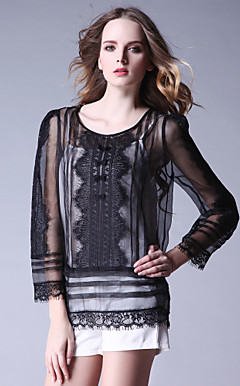 TS Organza Bluse mit Camisole