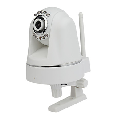  H.264 Pan Tilt Plug & Play IR-cut Wireless IP Camera with SD Card Slot Day & Night