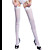  Sheer Thigh Hi Stocking W/ Lace Top, White (LRB278) (Start From 20 Units)Free Shipping