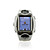  S66 Quad Band Watch Style Cell Phone White (SZR100)