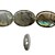  bolas, 16 "labradorite (naturales), 18x13mm oval, b / c (de begb2342)
