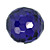  6mm Royal Purple Cubic Zirconia Faceted Round (BJG0208)