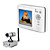  2.5" TFT 2.4GHZ Four Channel MP4 DVR Baby Monitor Kit with 200M High Power Wireless Camera