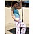  de qualité des femmes des vêtements de plage plage, des fleurs que des pantalons, taille M, L, XL (f