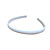  Gossip Girl White Plastic Bow  Hair Band (GGA0026)